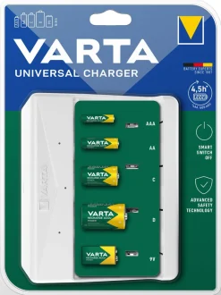Varta Universal Charger batteriladdare, 3000 mAh