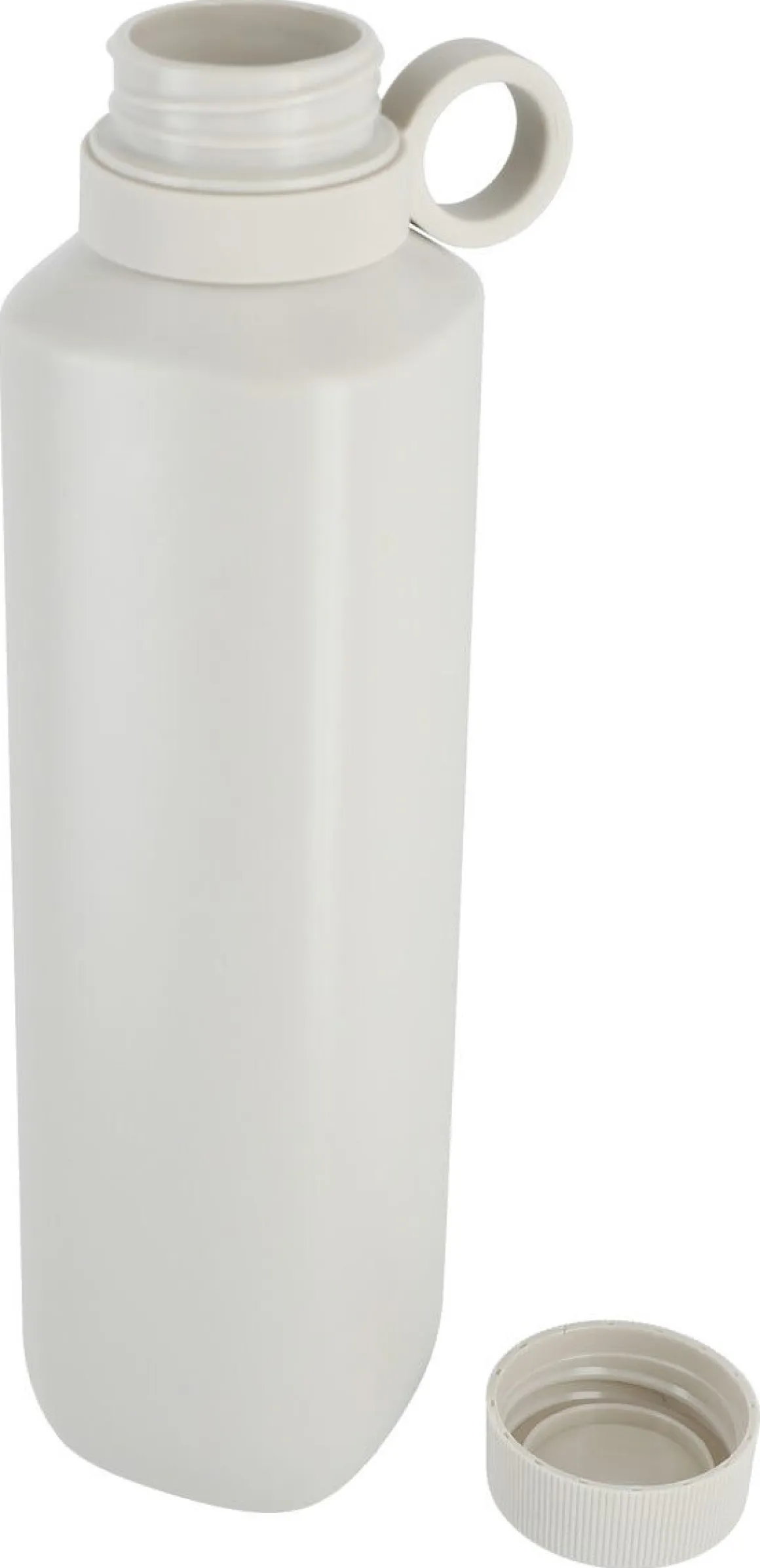 Vattenflaska plast 0,59 liter, beige