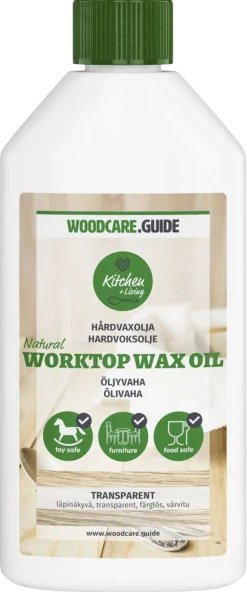 Vaxolja WoodCare.Guide inomhus, 250 ml