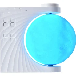 Väckarklocka Moon digital med Wake-up Light