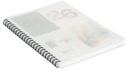 Veckokalender 2026 A5, spiralbunden