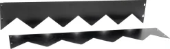 Ventura rabattkant metall 1 meter, 2 pack