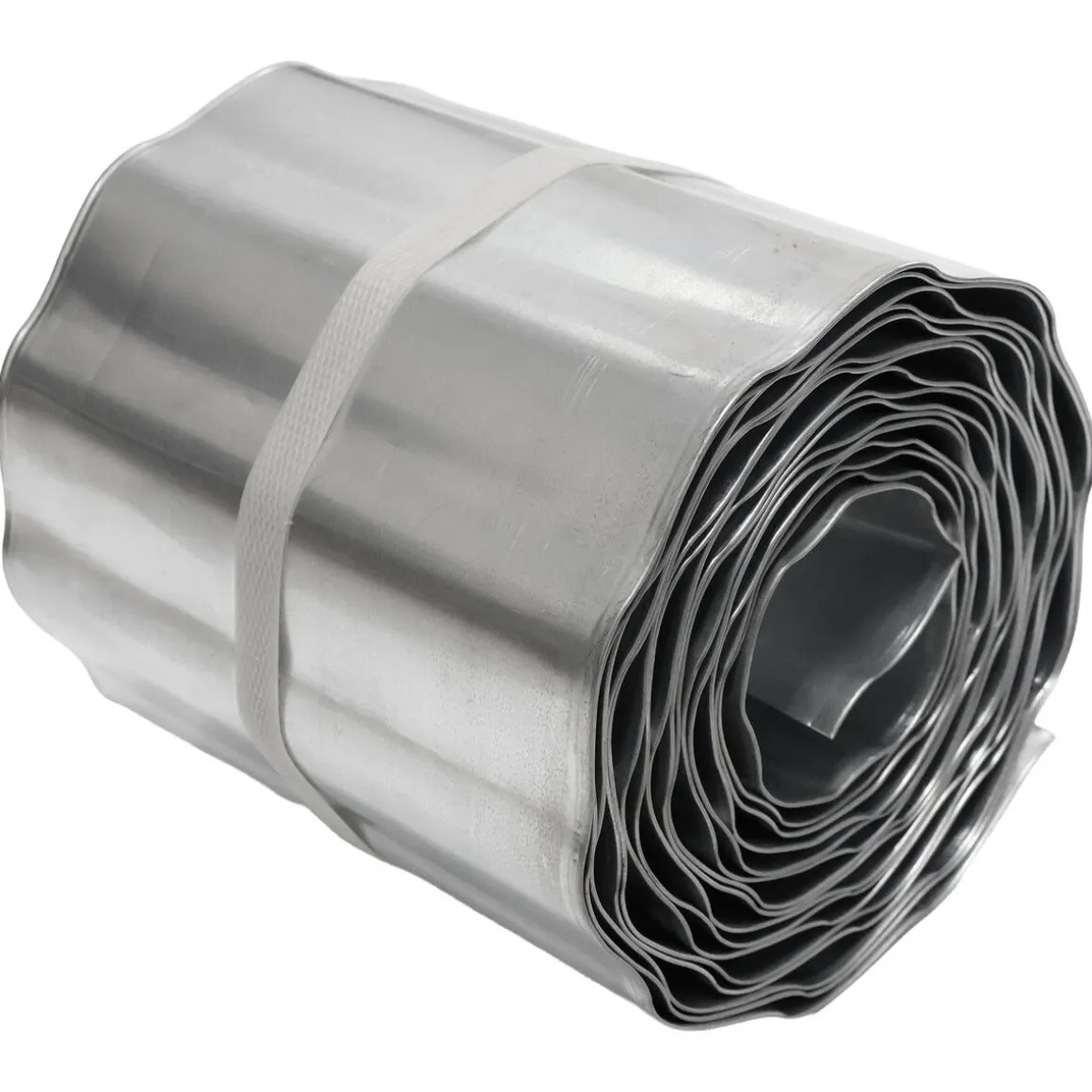 Ventura rabattkant zink, 5 m x 14 cm