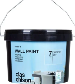 Väggfärg sidenmatt glans 7, volym 3 liter
