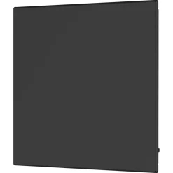 Vägghängt element med termostat 230 V, svart, 400 W