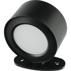 Vägglampa uppladdningsbar, dimbar LED, USB, svart