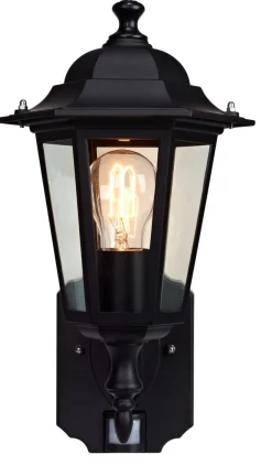 Vägglampa utomhus, vägglykta med rörelsesensor, Northlight
