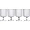 Vinglas i plast 23 cl stapelbara, 4-pack