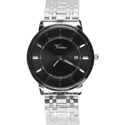 Virtue armbandsur analogt, silver med stållänk