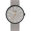 Virtue armbandsur med rund boett och silikonarmband