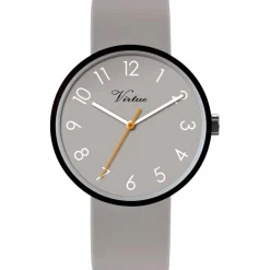 Virtue armbandsur med rund boett och silikonarmband