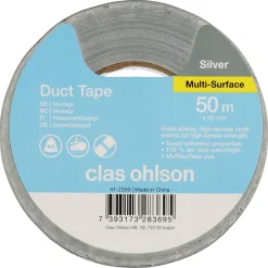 Vävtejp silver