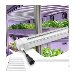 Växtbelysning lysrör LED för växter, 60 cm, 18 W