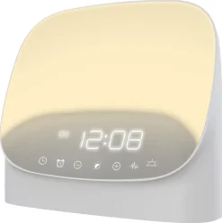 Wake-Up Light väckarklocka med ljud och ljus