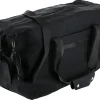 Weekendbag herr och dam, svart konstläder, 40 l