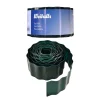 Weibulls kantlist plast, rabattkant grön, 10 cm x 9 m