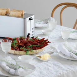 Wilfa brödrost 4 skivor, borstat stål, 1400 W