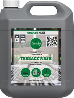 WoodCare.Guide terrasstvätt rengöringsmedel, 2,5 liter