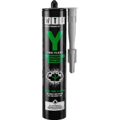 WTF Y Yes Flex lim och fogmassa utomhus, ljusgrå, 310 ml